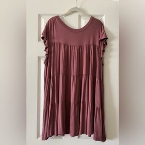 ALYA Dress size Large. Mauve colored